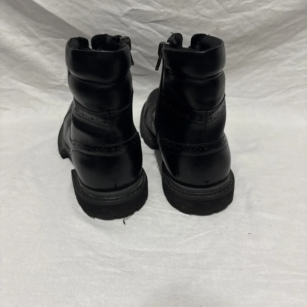 INC International Tull Cap-Toe Boots Shoes‎ BLACK  Shoes SZ 10